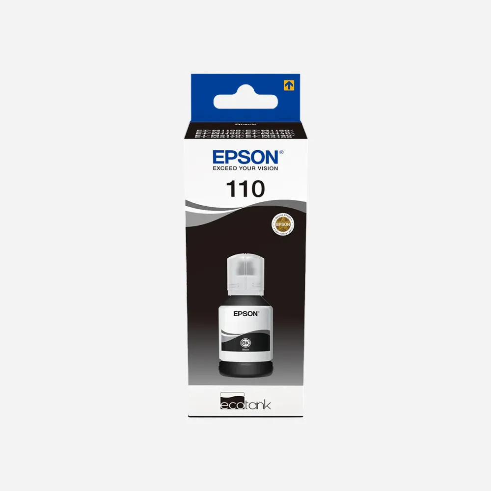 Epson 110 EcoTank Pigment black ink bottle 120 ml