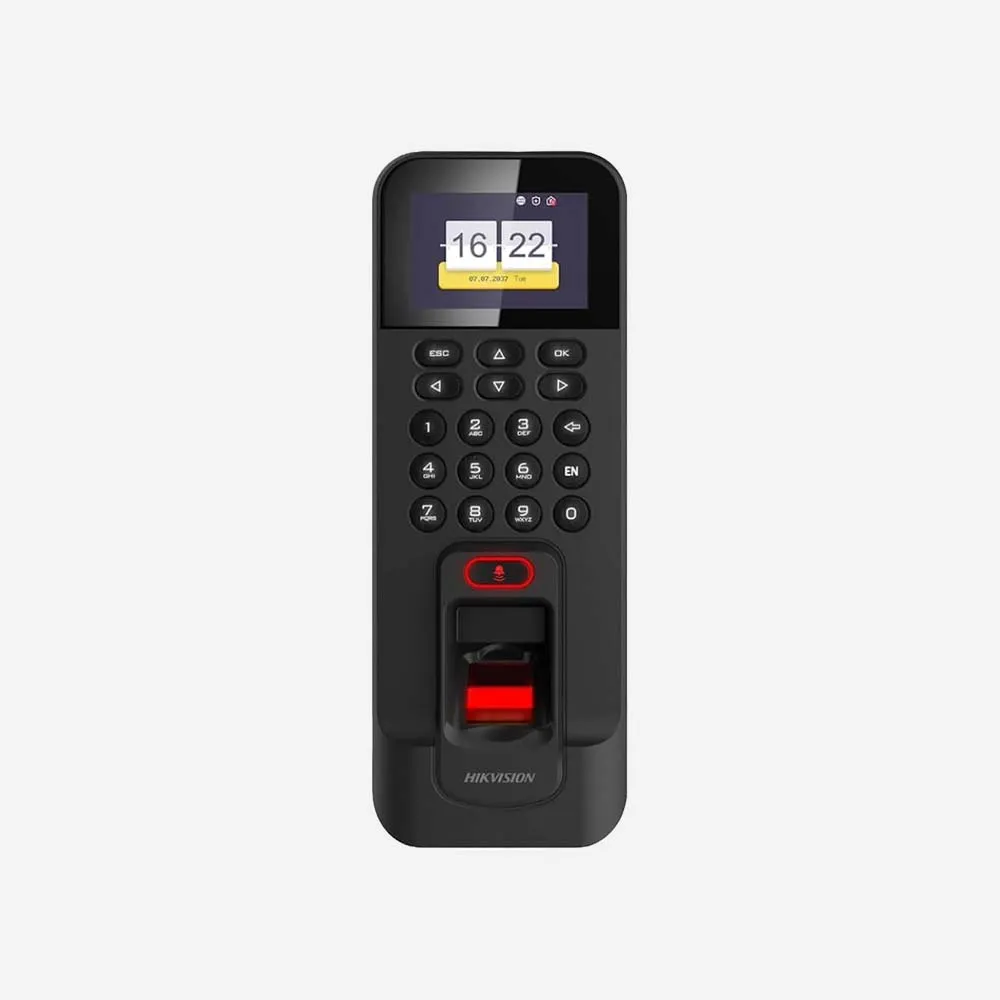 [DS-K1T804AMF] أجهزة الحضور والانصراف – HIKVISION DS-K1T804AMF Fingerprint Terminal Pro Series Access Control WiFi Card PIN