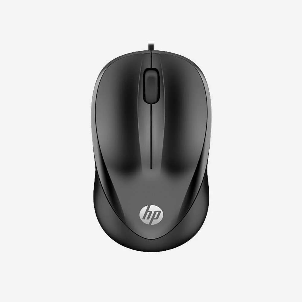 الماوس – HP 1000 Wired Mouse Black