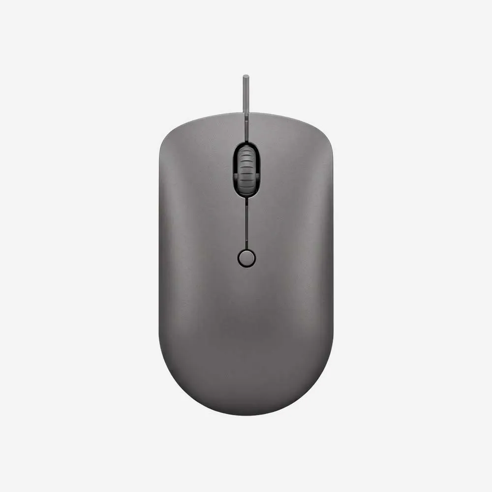 الماوس – Lenovo 540 USB-C Compact Wired Mouse Storm Grey
