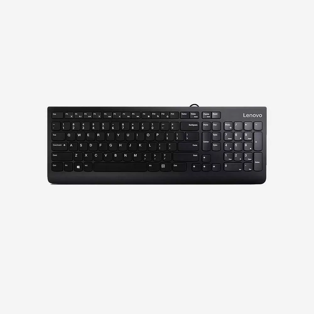 الكيبورد والأطقم – Lenovo 300 USB Keyboard Black