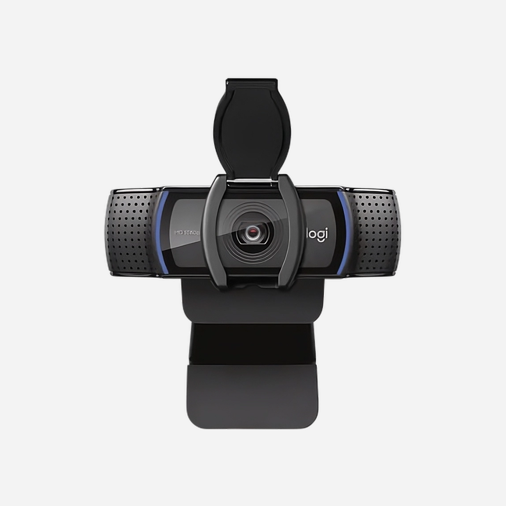 كاميرات الويب – Logitech C920S PRO FHD Wired Webcam Black 960-001252
