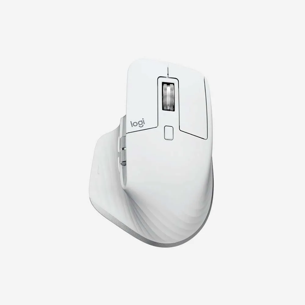 [910-006560] الماوس – Logitech MX Master 3S WL Mouse Pale Gray 910-006560