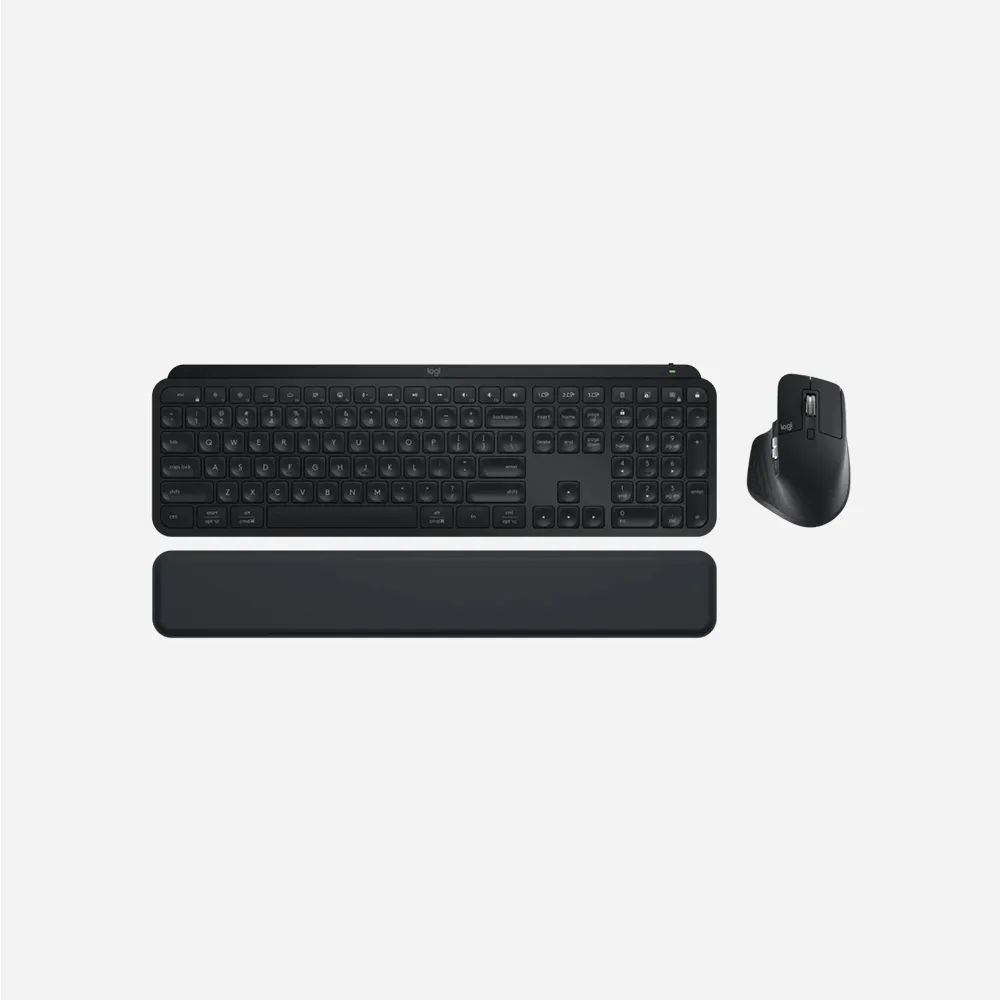 الكيبورد والأطقم – Logitech MX Keys S WL Keyboard & Mouse Combo Black 920-011616