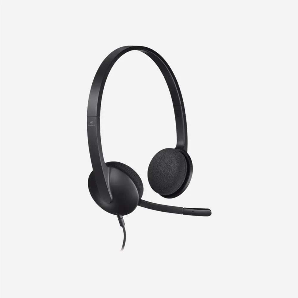 [981-000475] السماعات – Logitech H340 USB Wired Headset 981-000475