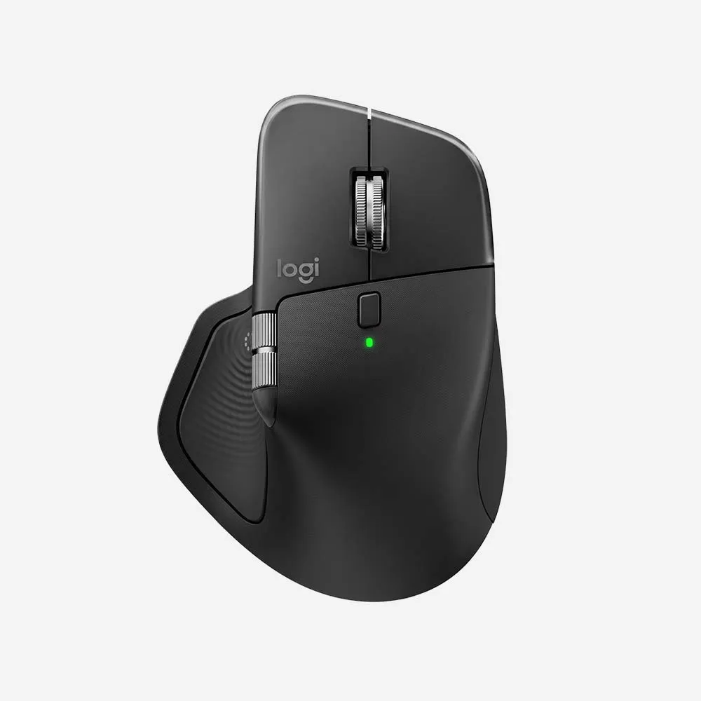 الماوس – Logitech MX Master 4 Wireless Ergonomic Mouse Rechargeable Bluetooth & USB Black 910-007562