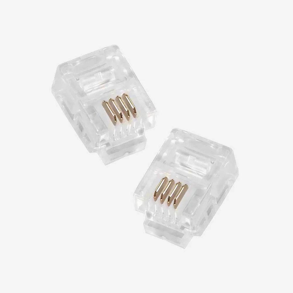 RJ11 Plugs Box 50pcs