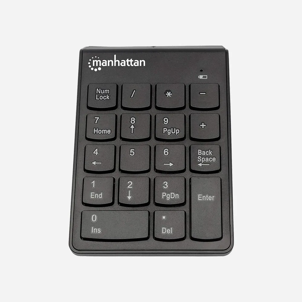 [178846] الكيبورد والأطقم – Manhattan Numeric WL Keypad Black