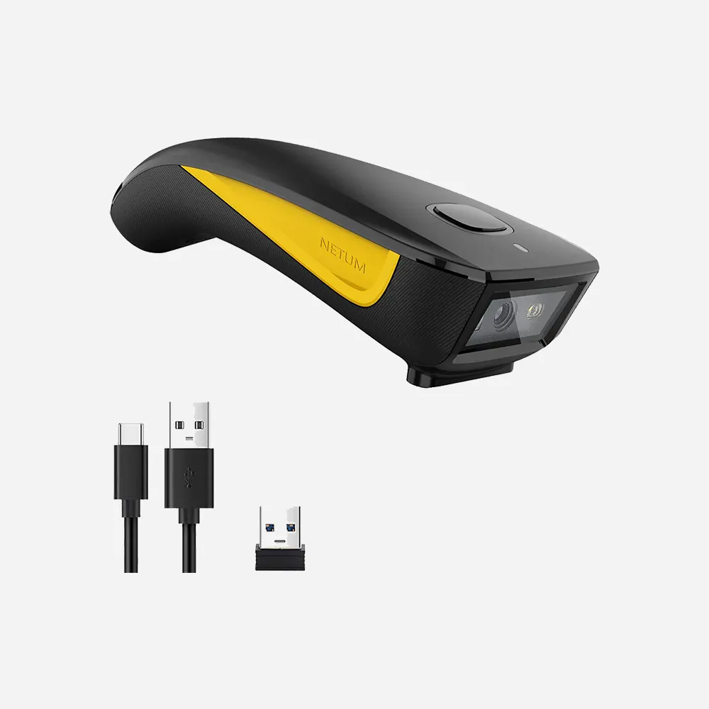 [NETUM-C750] Netum C750 2D WL Barcode Scanner Handheld Bluetooth USB POS Scanner