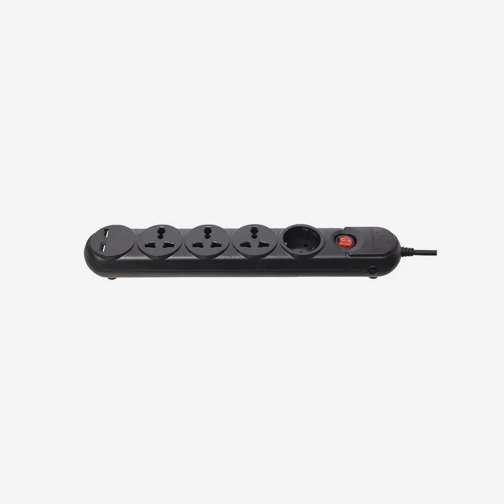 [Power Strip System max 5Port-SMPG-5P] SYSTEM MAX Power Strip 5 Outlet USB