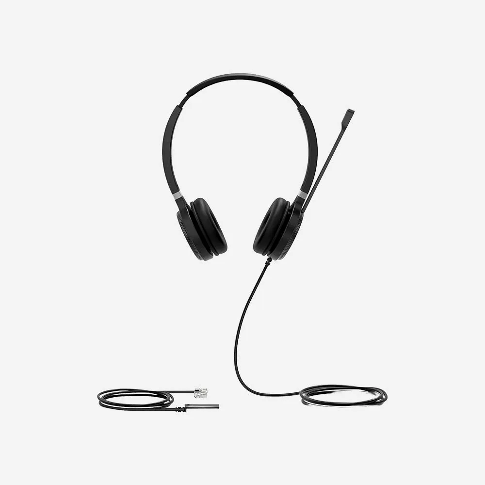 [YHS36 Dual] سماعات المكاتب – Yealink YHS36 Dual Analog Wired Headset Black