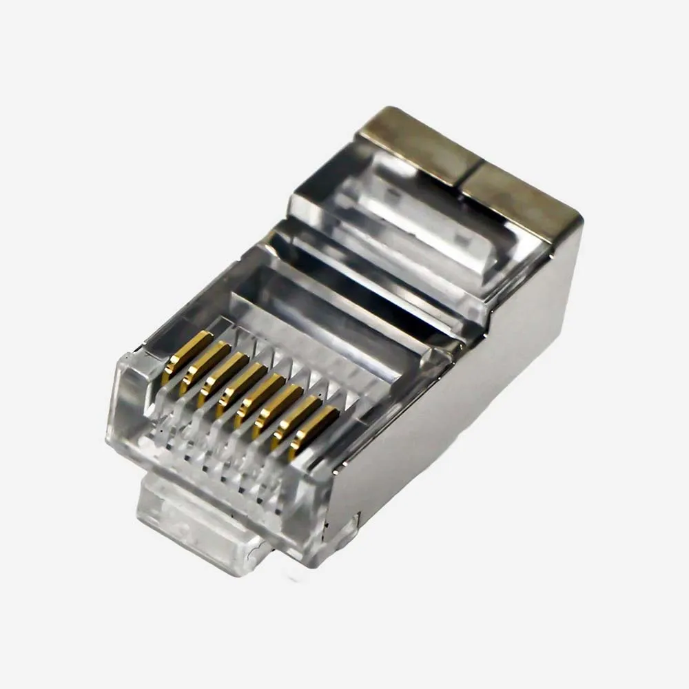 [RJ45 Connector Metal-Middle East] ملحقات الشبكات والتمديدات – RJ45 Connector Metal Middle East