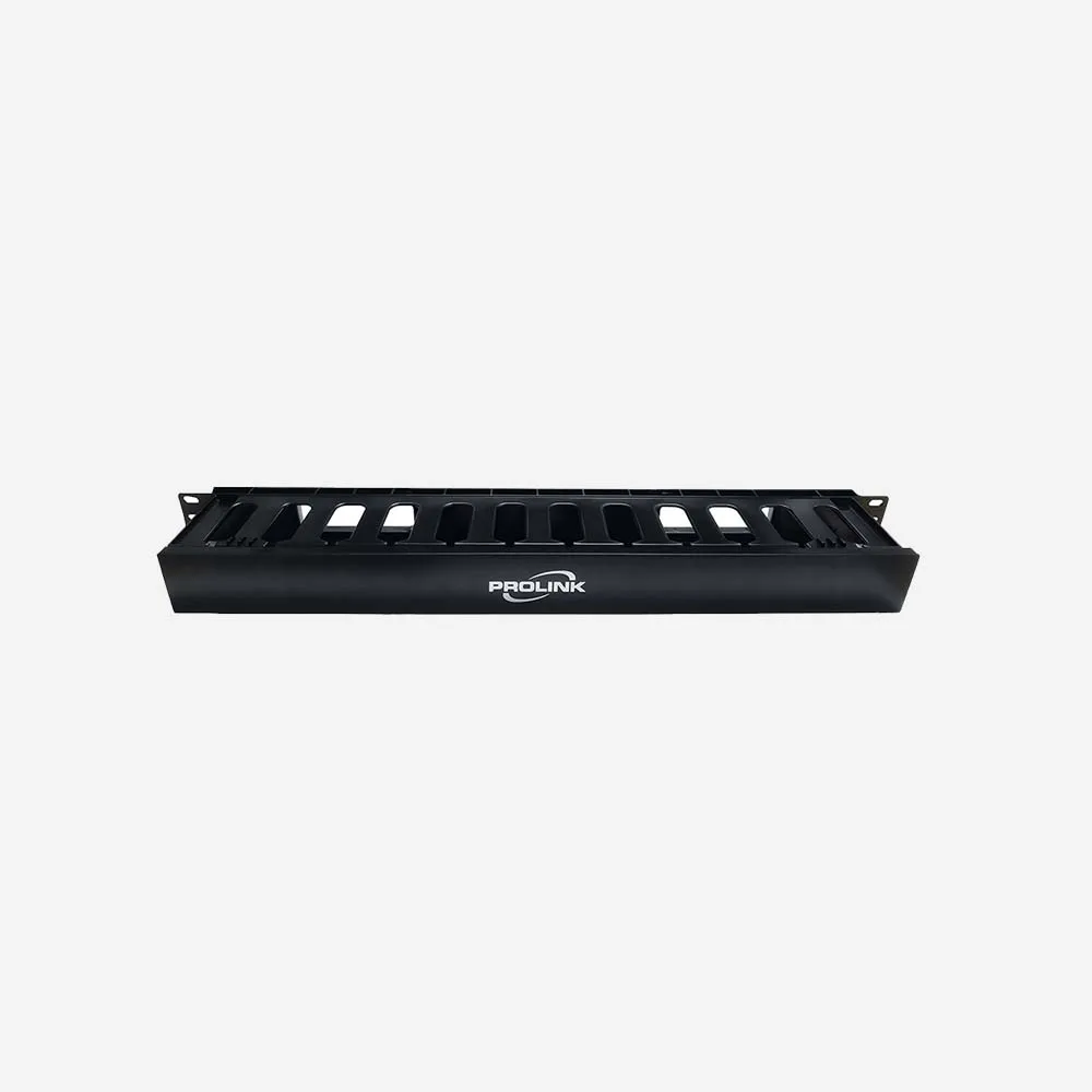 [PL-CM-P] الرفوف والكبائن – ProLink 1U Plastic Cable Management