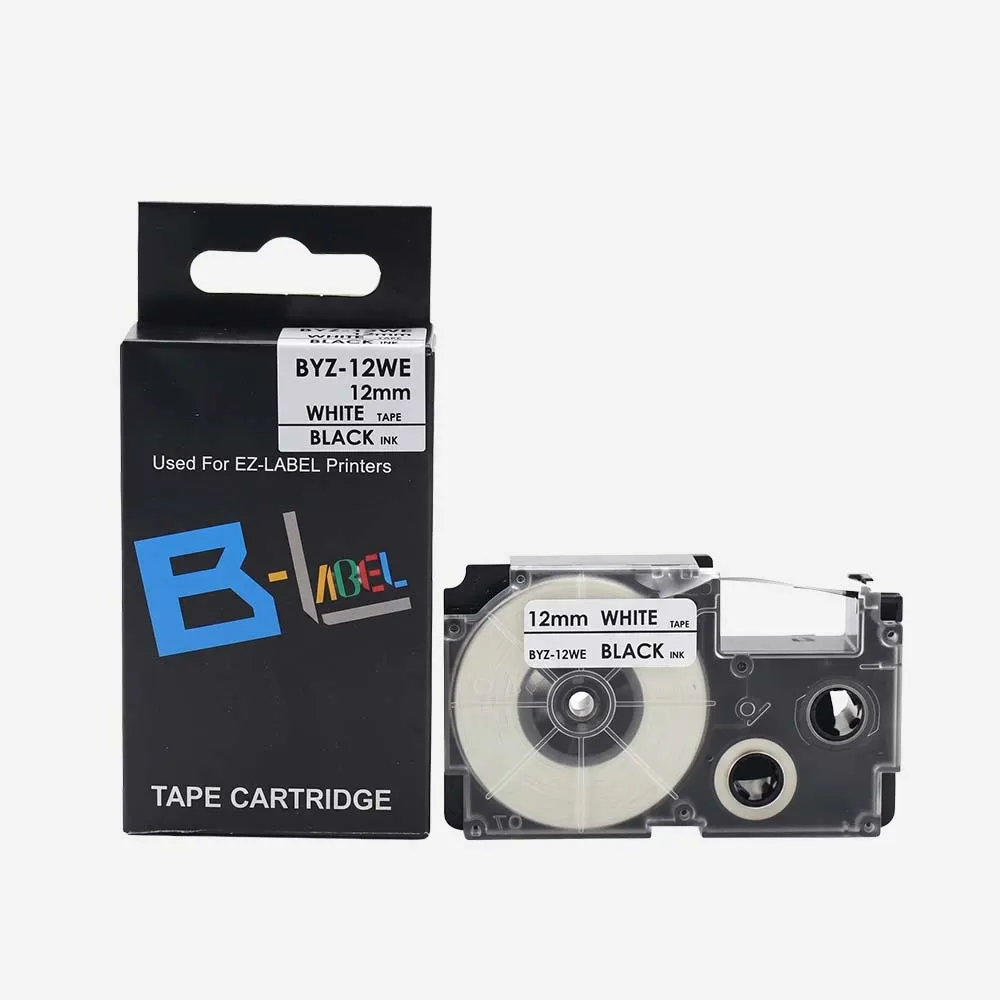 طابعات الباركود والملصقات – Ribbon Casio Tape 12mm