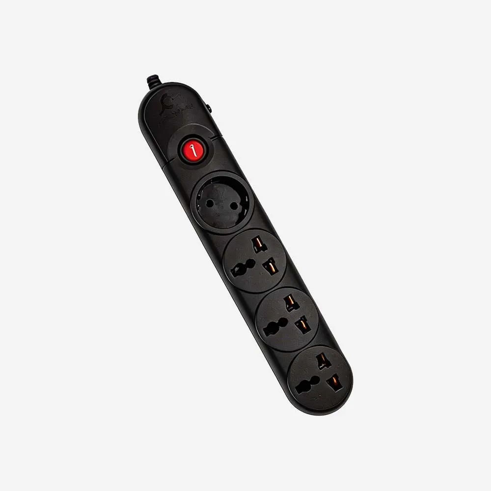 [Power Strip-4 Outlet] مشترك الكهرباء والفيش – SYSTEM MAX Power Strip 4 Outlet