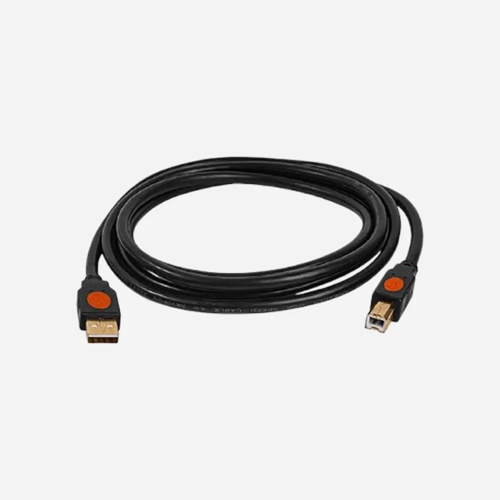 كابلات الطابعات – 2B DC017 1.8m USB-A to USB-B Printer Cable Gray