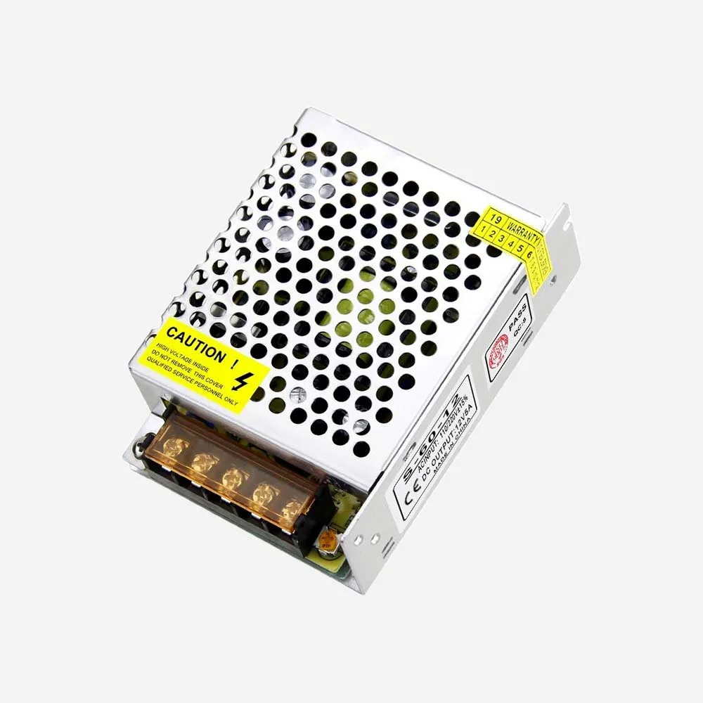 [PWR-12V/5A] كاميرات المراقبة – CCTV Power Supply 12V/5A