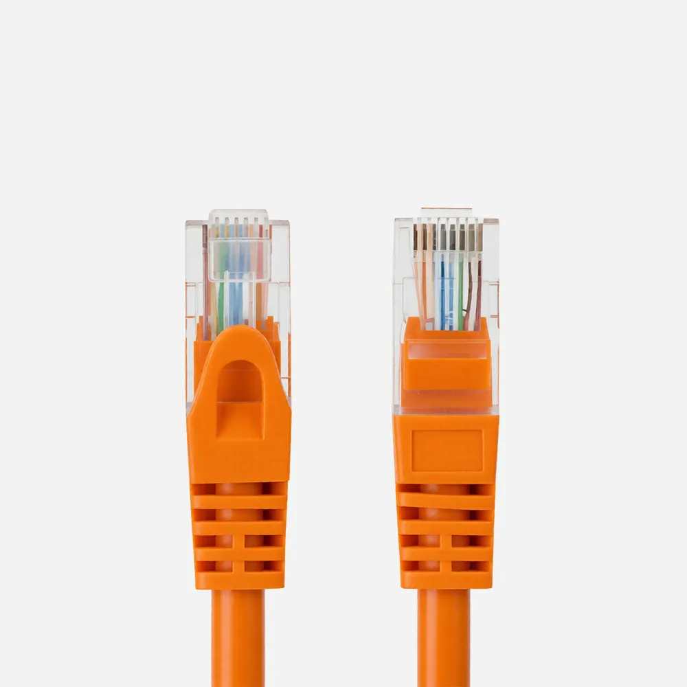 [PL-PC-U6-0.25OR] كابلات الشبكات – ProLink CAT6 Unshielded Patch Cord 0.25M LSZH Orange – T568B Ethernet Cable