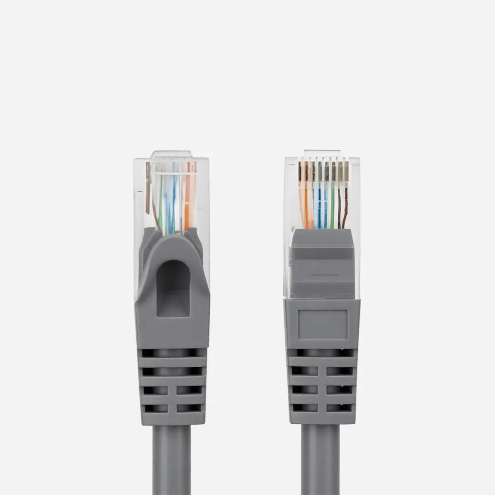 كابلات الشبكات – ProLink CAT6 Unshielded Patch Cord 10M LSZH Gray – T568B Ethernet Cable