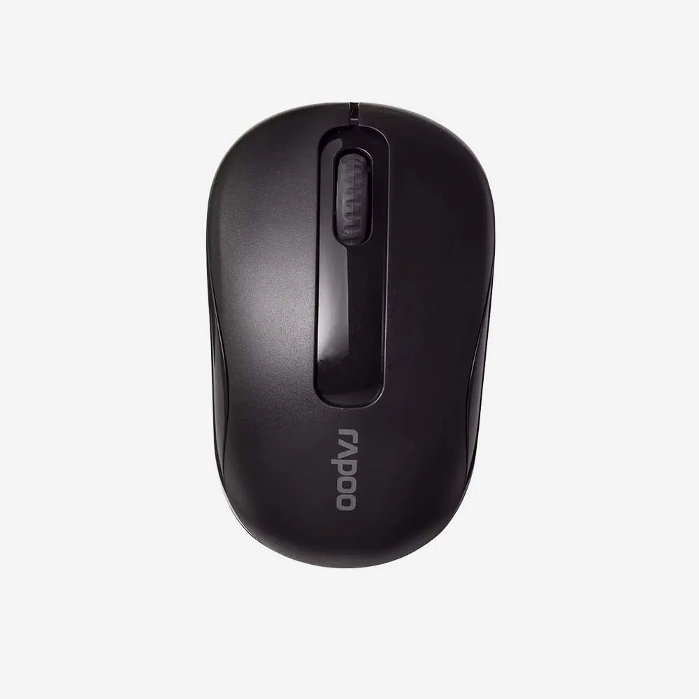 Rapoo M10 Plus Wireless Mouse (Black)