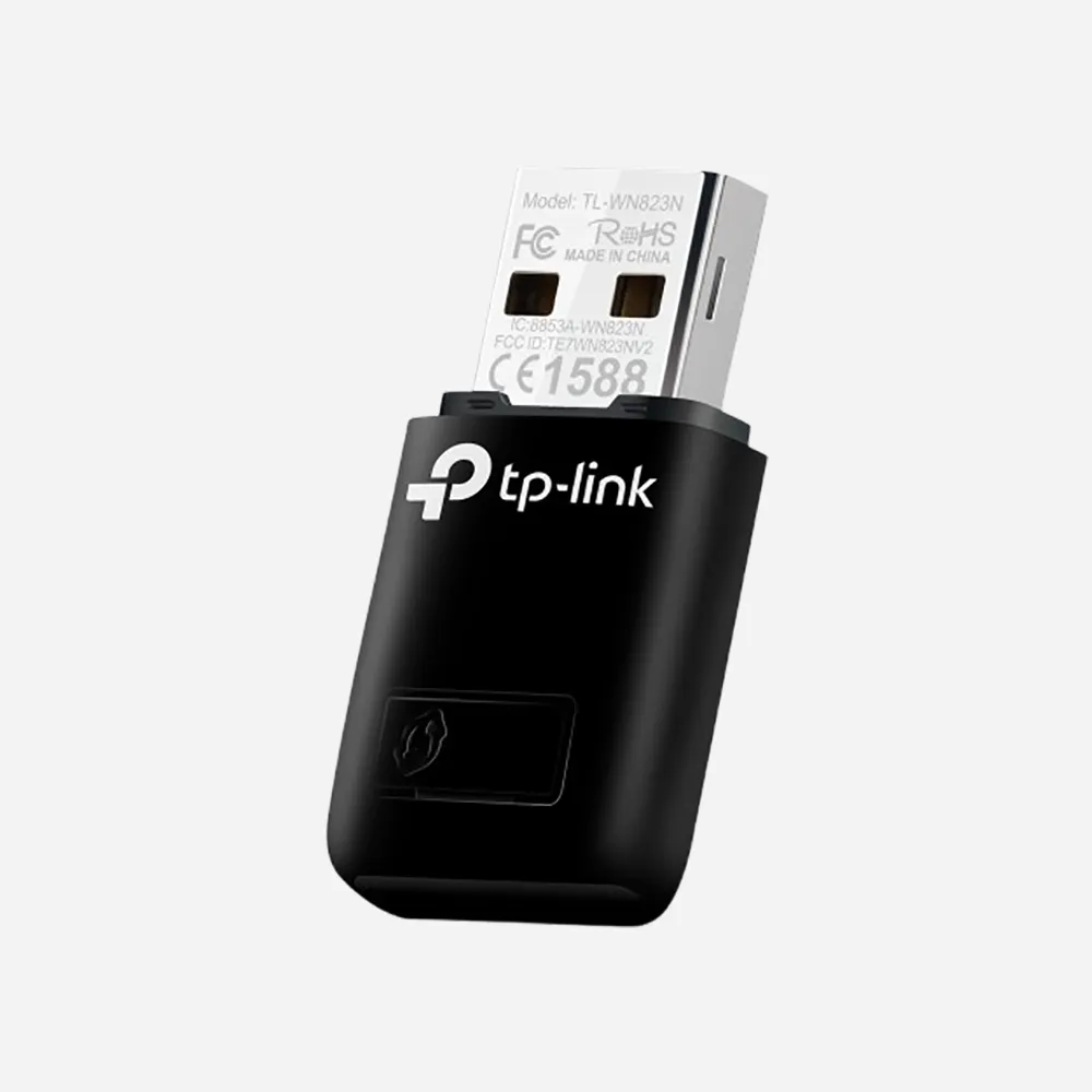 [TL-WN823N] كروت الشبكة ووحدات الإرسال – TP-Link TL-WN823N 300Mbps Mini Wireless N USB Adapter