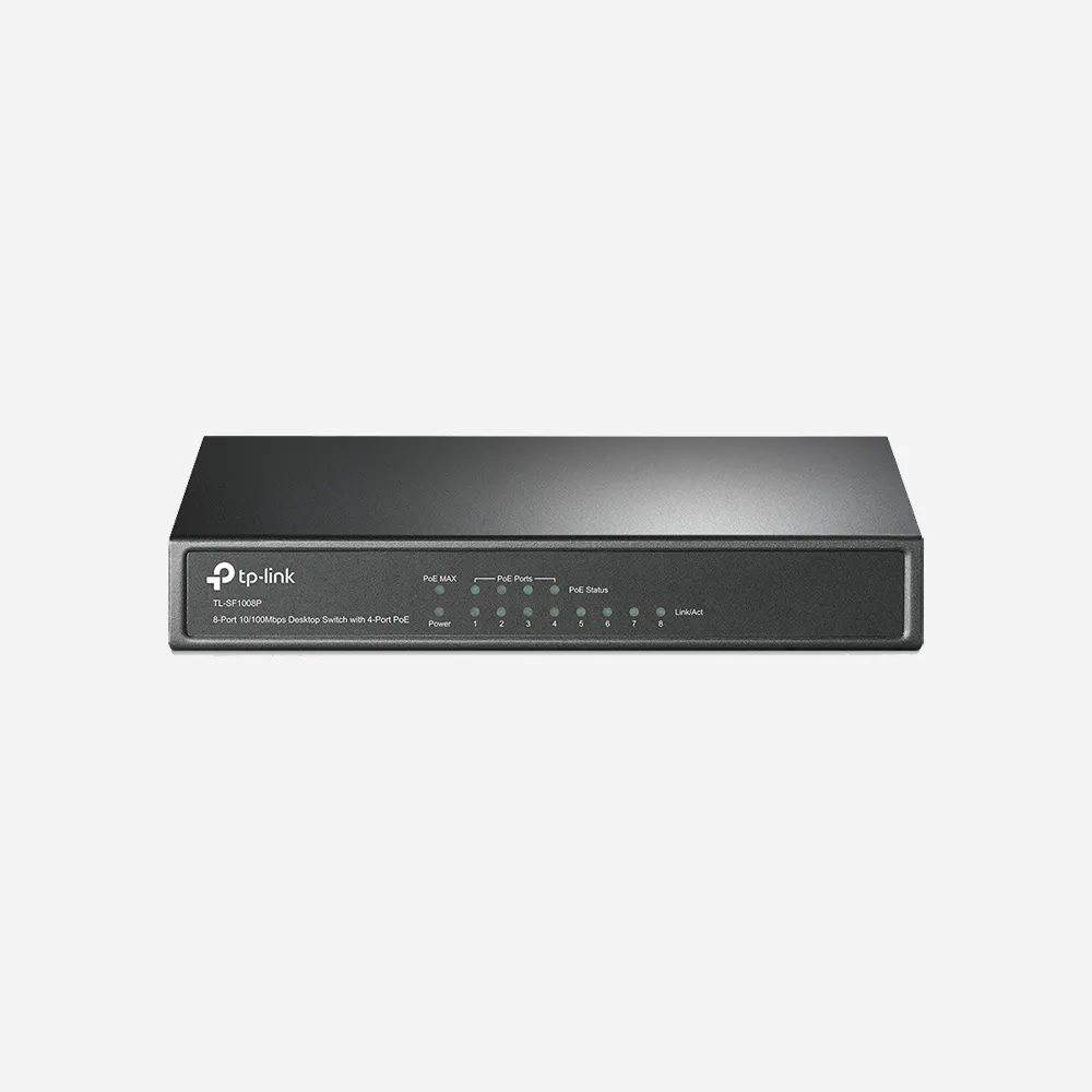 [TL-SF1008P] سويتشات – TP-Link TL-SF1008P Switch