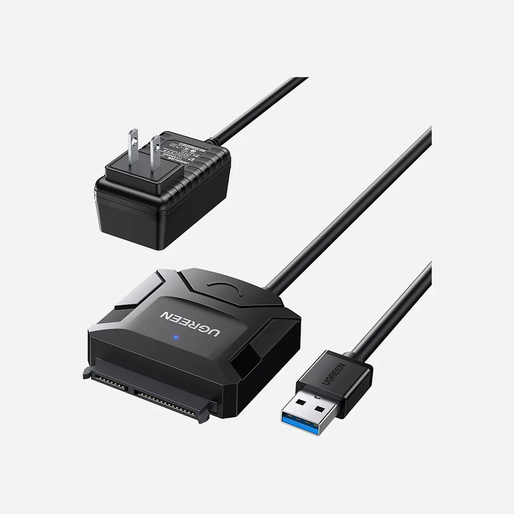 [20611] المحولات – UGREEN 20611 CR108 USB to SATA HDD
