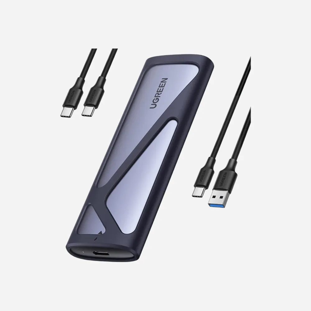UGREEN 90264 M.2 NVMe SSD Enclosure, USB 3.2 GEN 2 10Gbps SSD Caddy