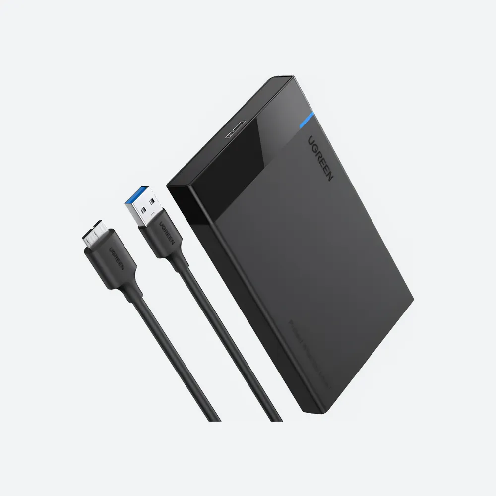 وحدات التخزين والحاويات – UGREEN 30848 USB 3.0 to SATA III Hard Drive Enclosure
